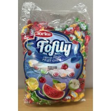 TOFILY SOFT CANDY FILLED FRUIT CHEW 900G TORKU (TURKISH)